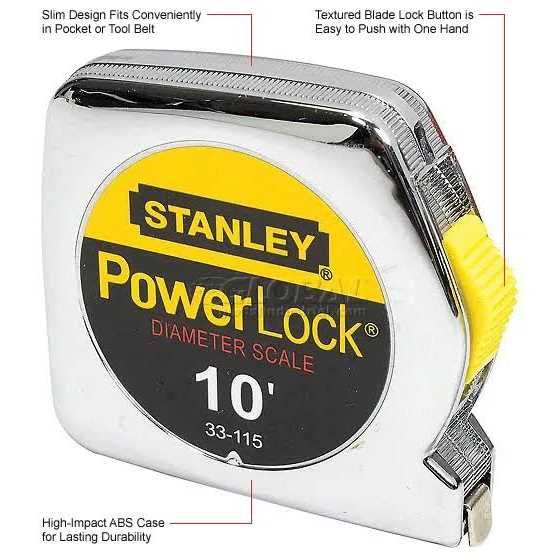 Stanley Powerlock Pocket Tape Rule 33-115 - Image 3