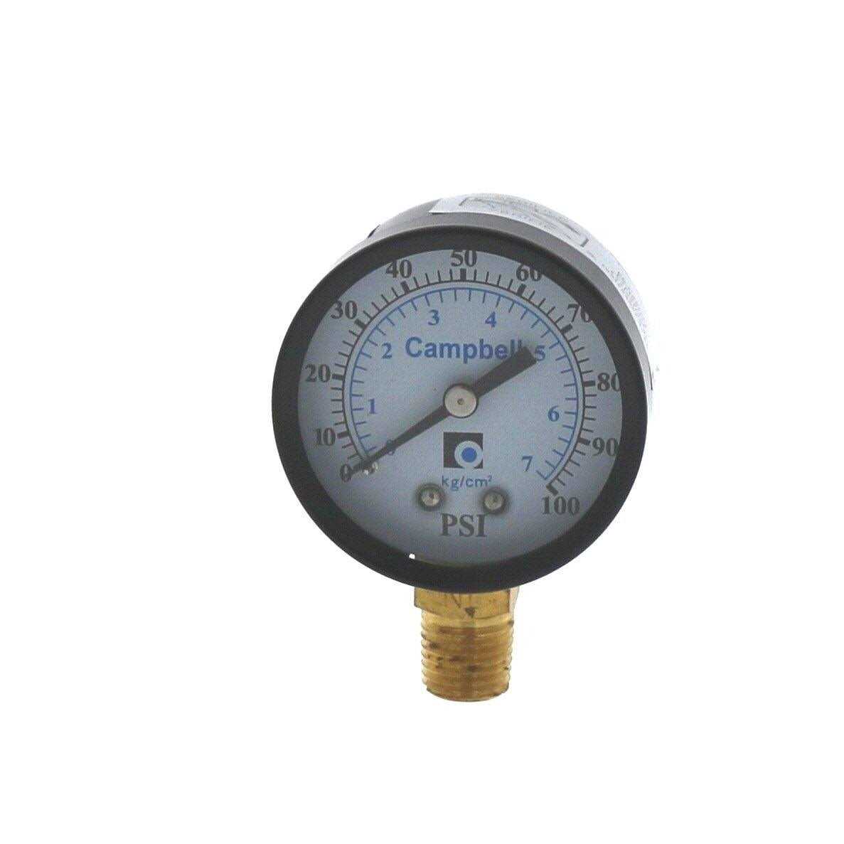 Campbell Pressure Gauge 100 psi PG1T-NL - Image 5