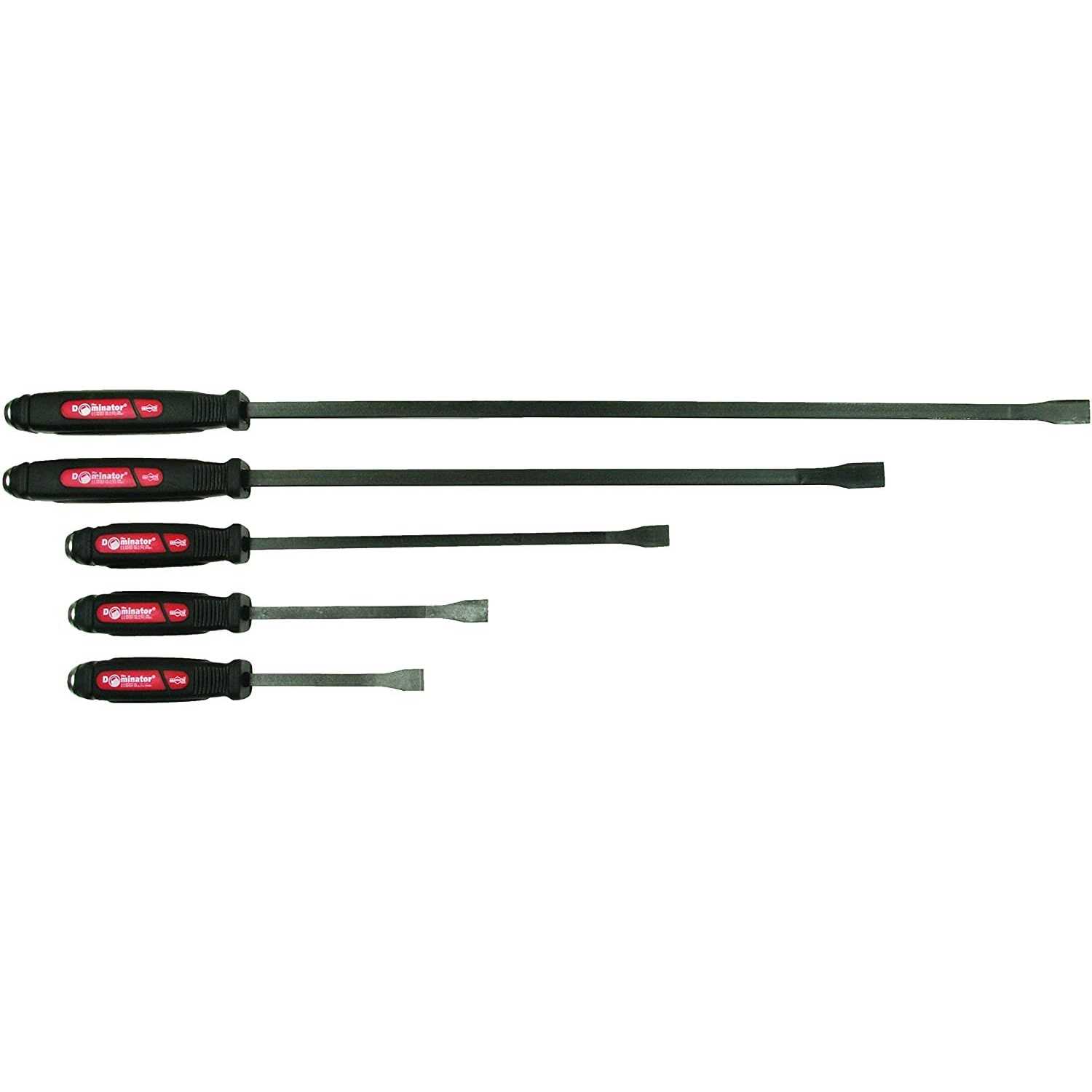 Mayhew 5 Piece Dominator Curved Pry Bar Set 61366 - Image 3