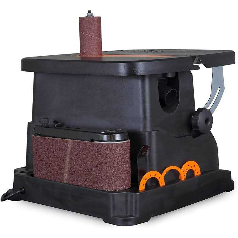 WEN 4.3-Amp 4 x 36 in. Belt and 6 in. Disc Sander with Cast Iron Base - Image 3