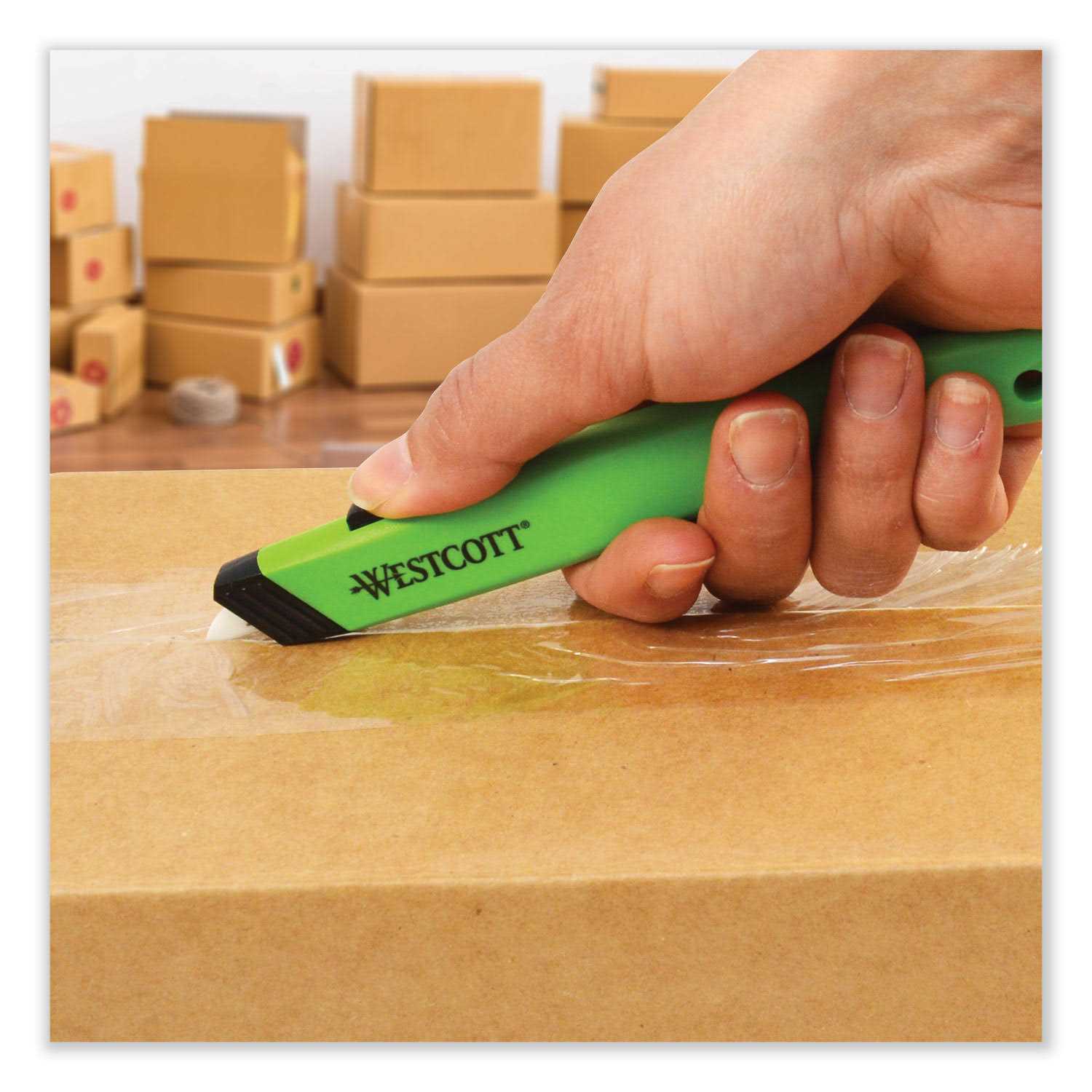 Westcott Safety Ceramic Blade Box Cutter - Image 4