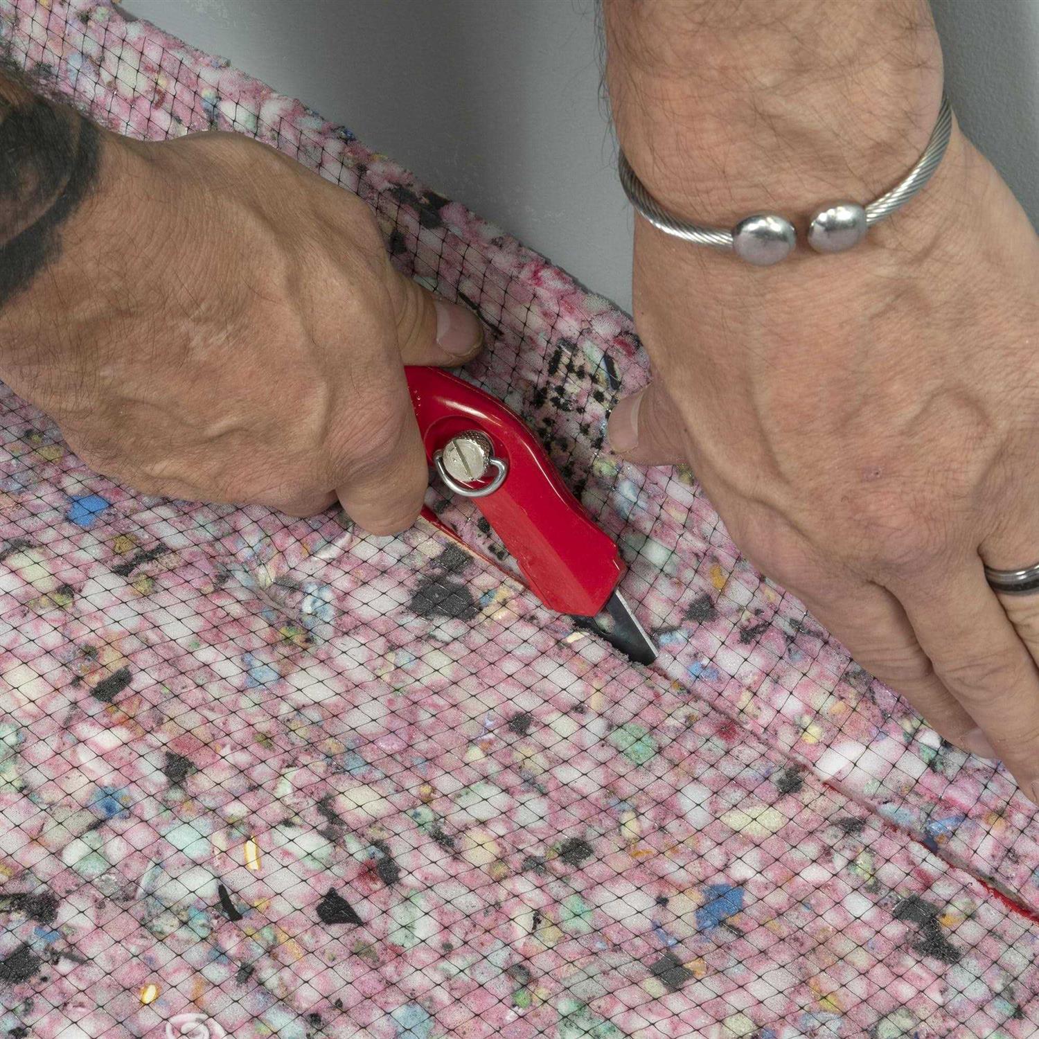 Roberts Professional Carpet Knife with Push Button for Quick Blade Change 10-252 - Image 4