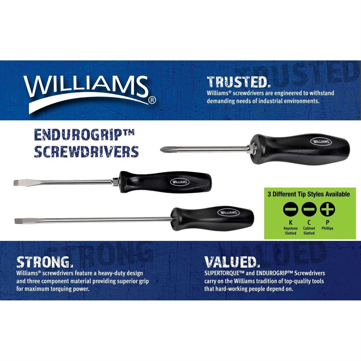 Williams 100P Mixed Screwdriver Set - Image 4