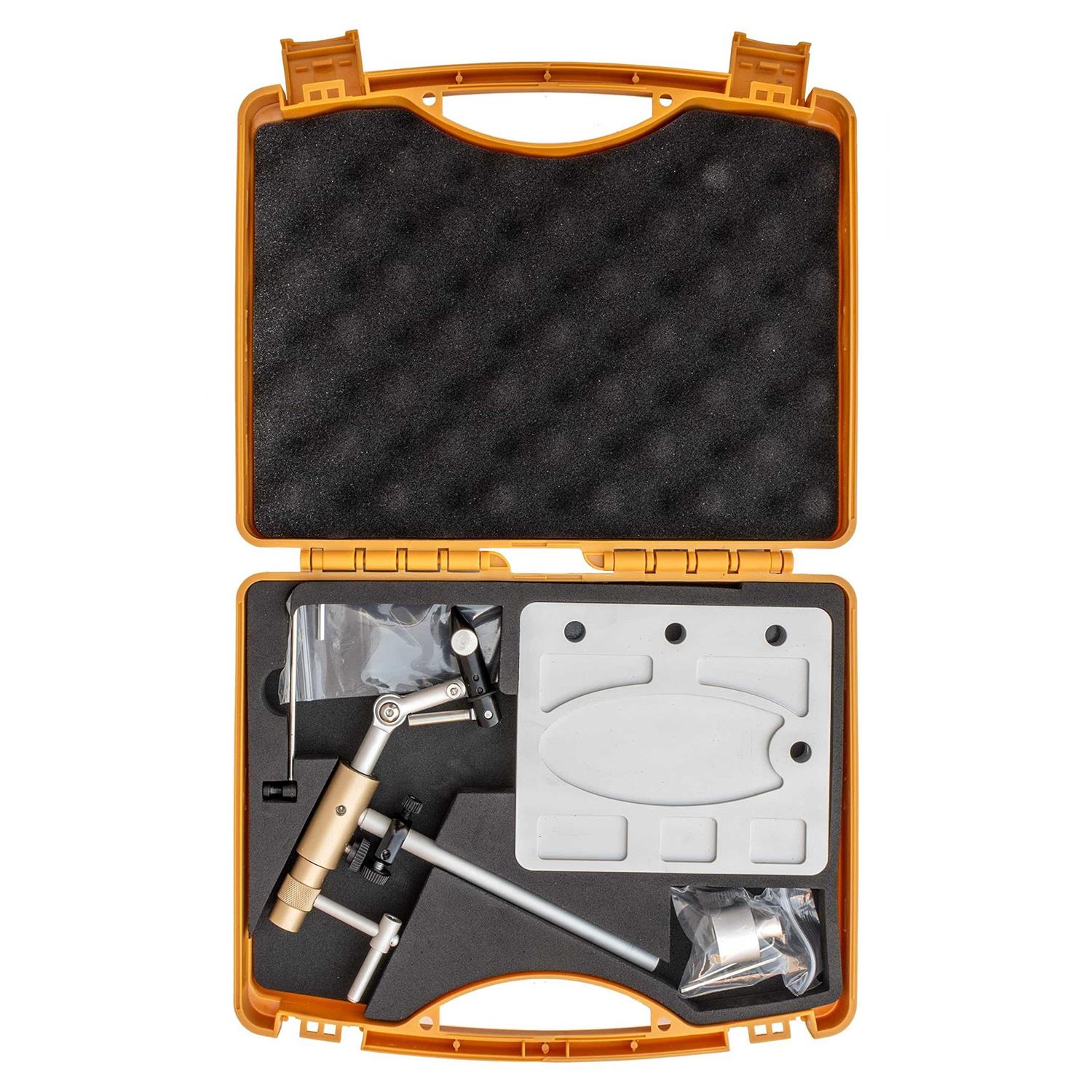 Kingfisher Fly Fishing Clarkfork True Rotary Fly Tying Vise - Image 2