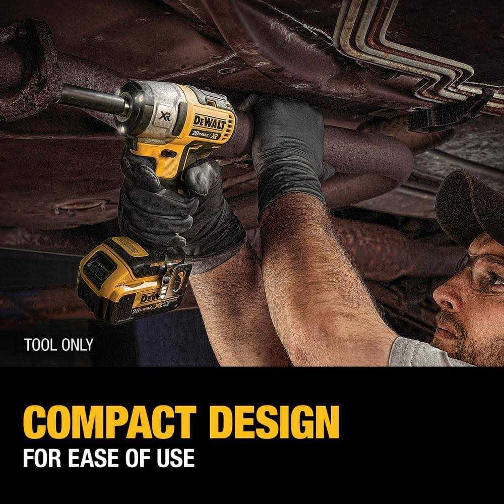 Dewalt 20V MAX* XR Compact Impact Wrench DCF890B - Image 2