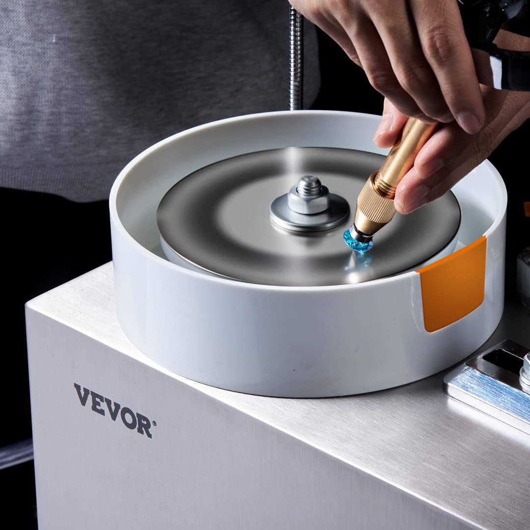 VEVOR Gem Faceting Machine 0-2980RPM Adjustable Rotating Speed 180W Jade Grinding Polishing Machine - Image 3
