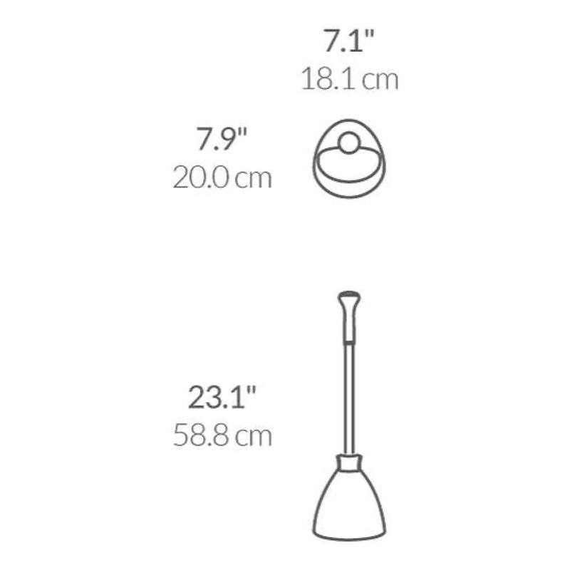simplehuman Toilet Plunger - Image 2