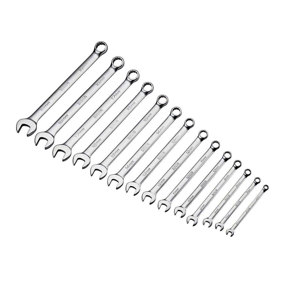 Icon Professional Metric Combination Wrench Set
