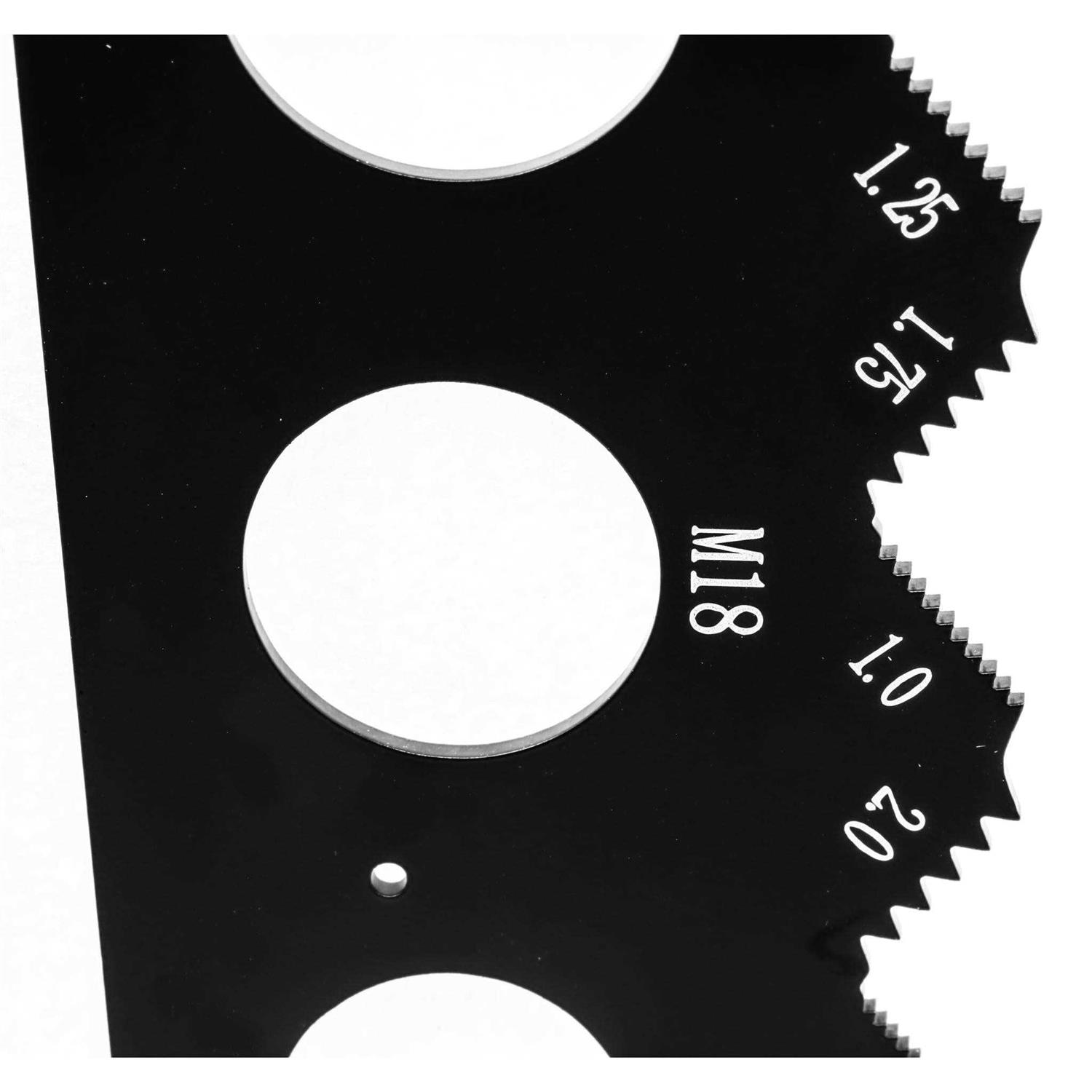 WEN Metric and Imperial Metal Thread Pitch Multi-Gauge with Carrying Case - Image 2