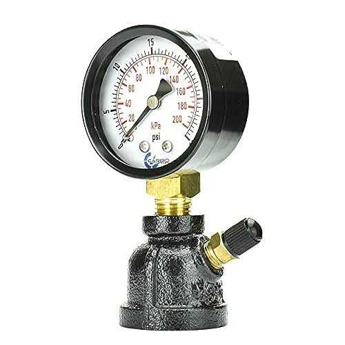 CARBO Instruments Gas Test Pressure Gauge PSI kPa - Image 5