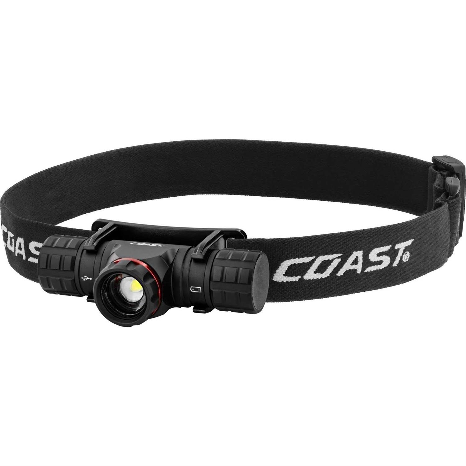Coast 30325 Xph30r 1000 Lumen Rechargeable Dual Power LED Headlamp