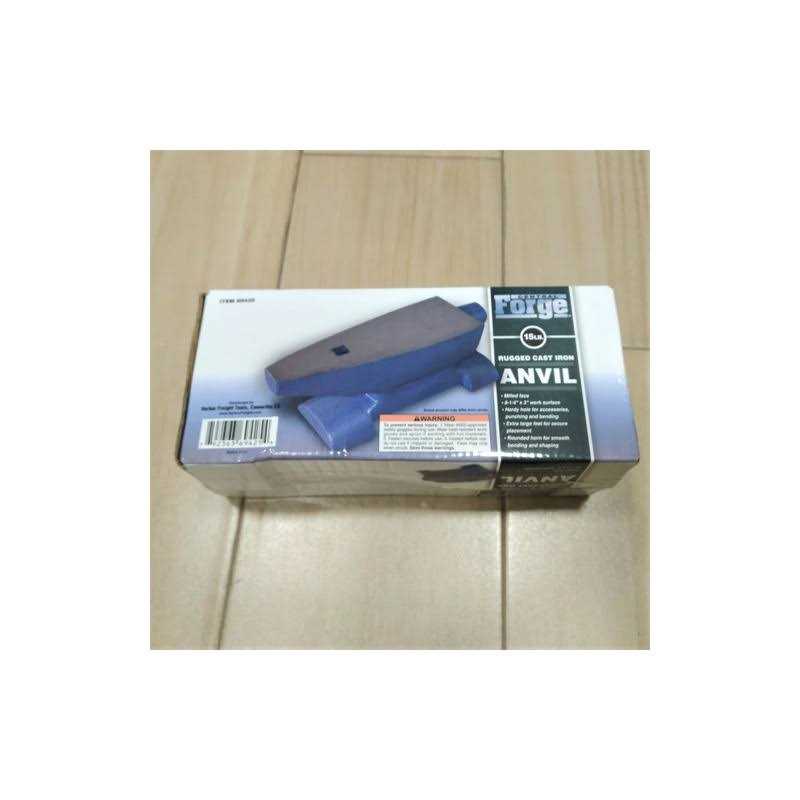 Central Forge 69425 15 lb. Rugged Cast Iron Anvil - Image 4