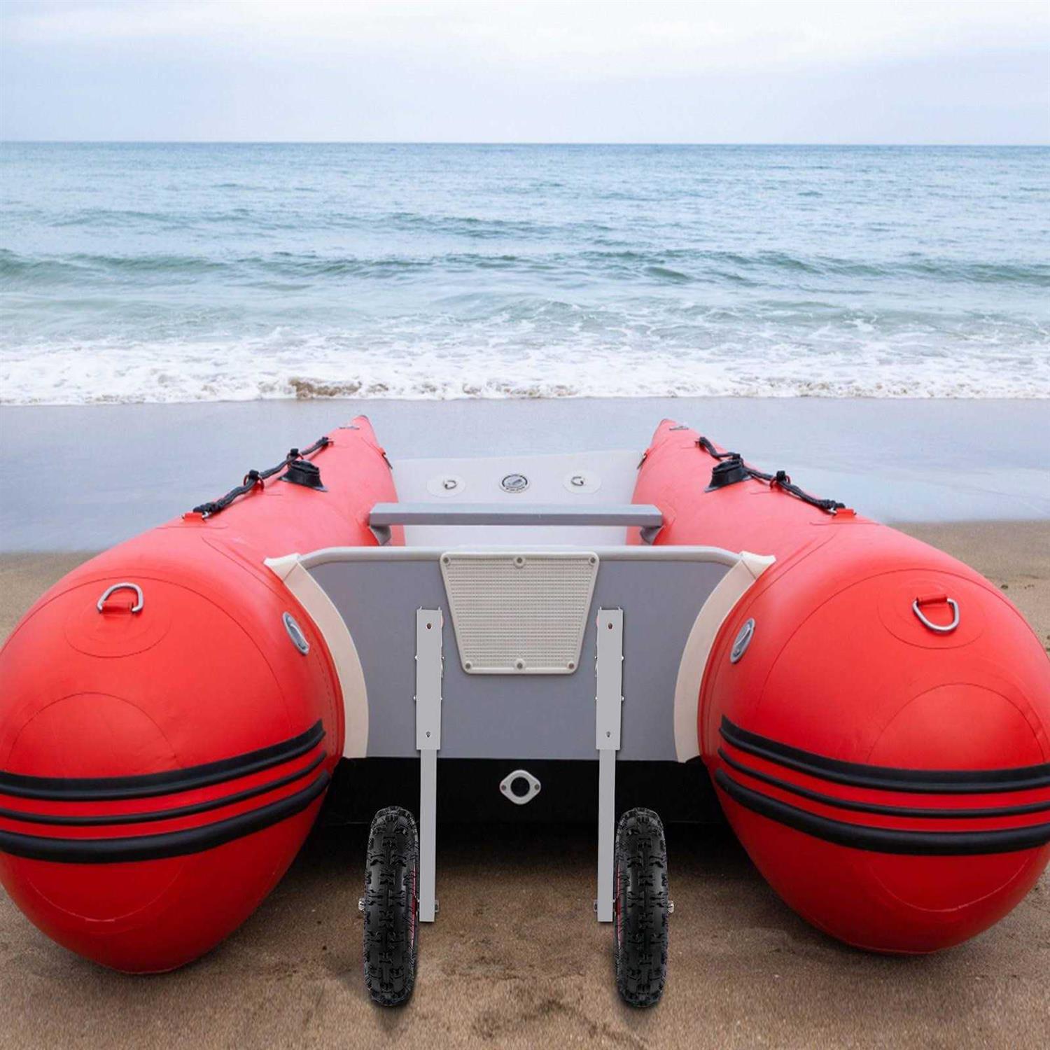 VEVOR Boat Launching Wheels Boat Transom Launching Wheel Loading Capacity Inflatable Boat Launch Wheels - Image 4