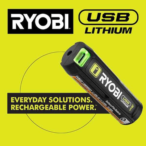 RYOBI USB Lithium Compact Flashlight Kit with 2.0Ah USB Lithium Battery - Image 3