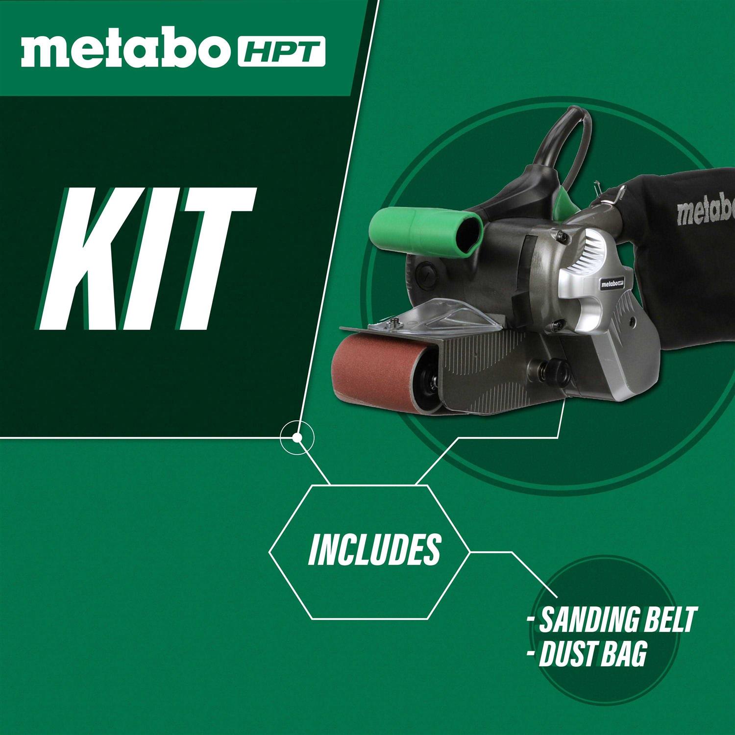 Metabo HPT 3 in. x 21 in. Variable Speed Belt Sander - Image 4