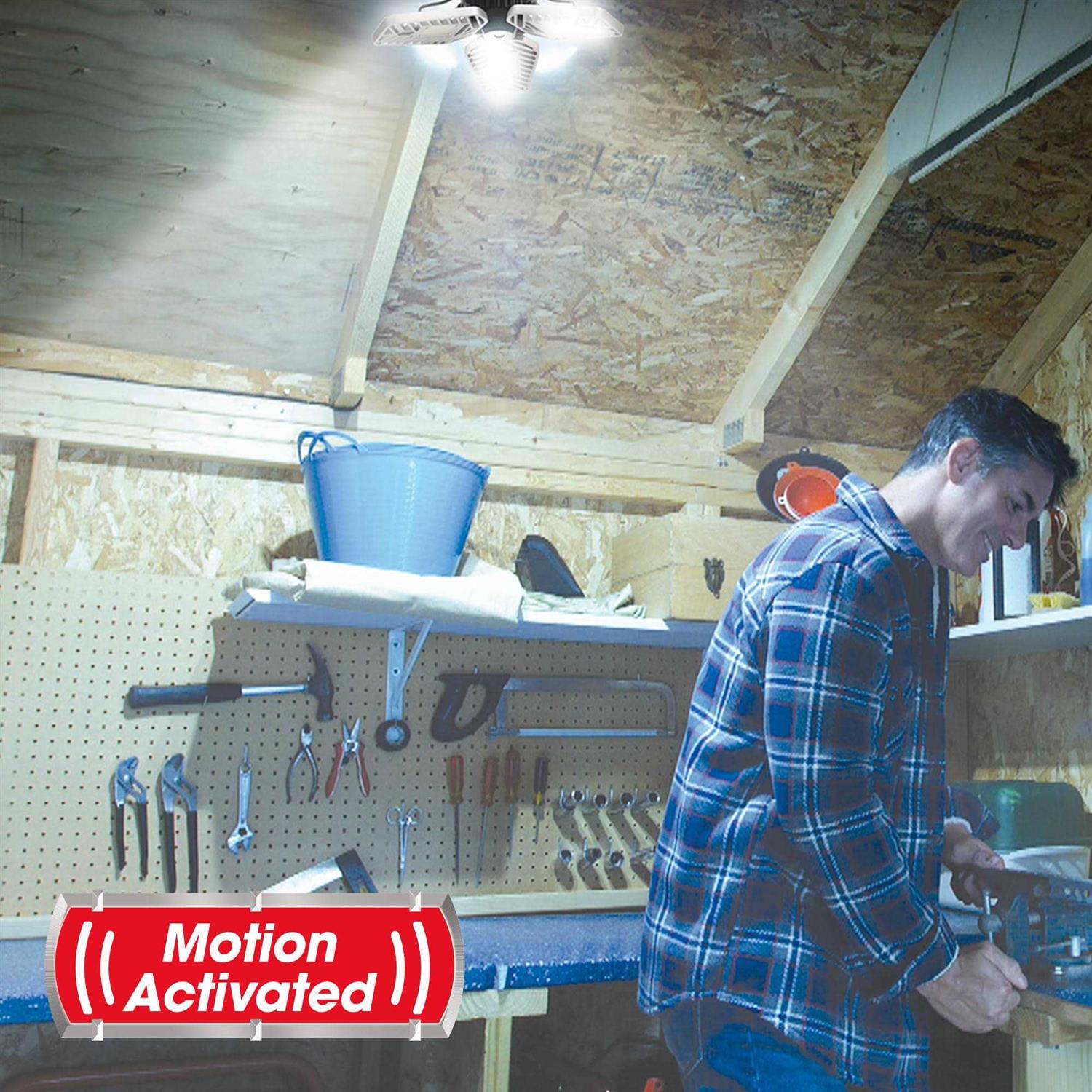 Beyond Bright Motion Activated LED Garage Light - Image 3