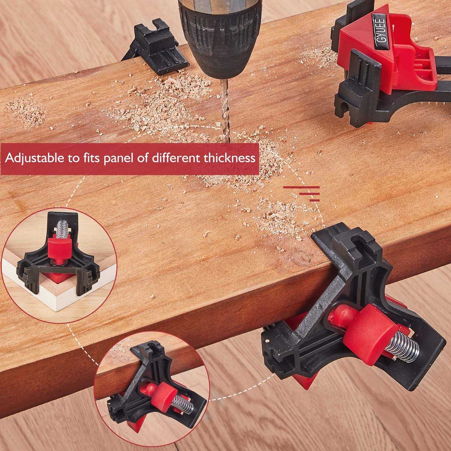 90 Degree Angle Clamps Woodworking Corner Clip Right Angle Clip Fixer - Image 3