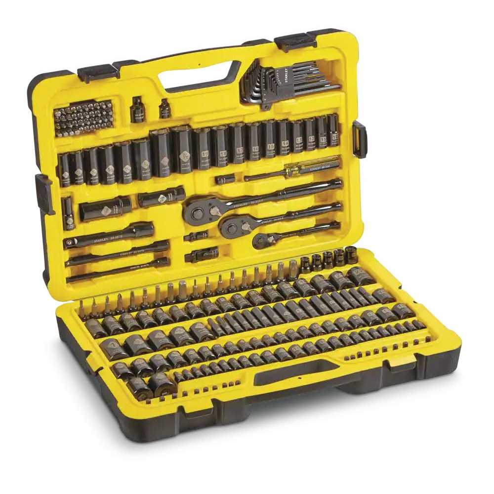 Stanley Professional Grade Black Chrome New Mechanics Tool Set - Image 3