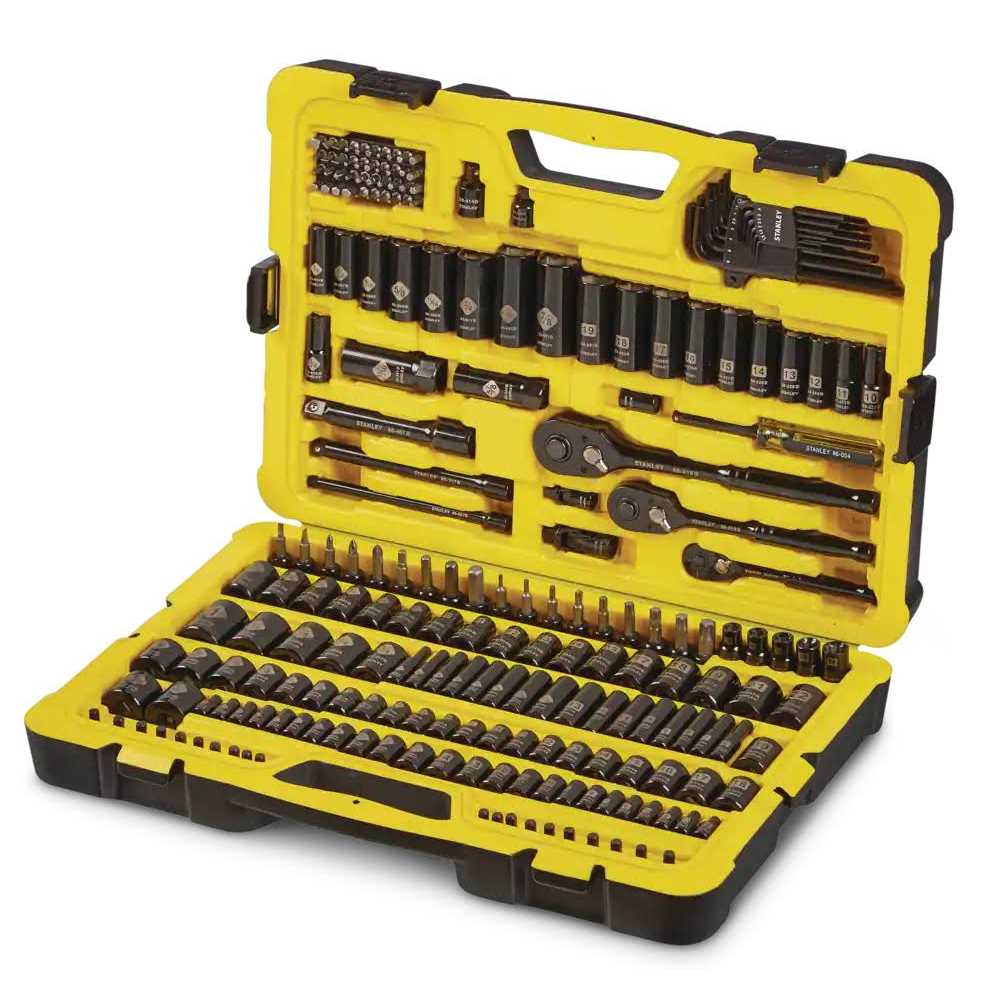 Stanley Professional Grade Black Chrome New Mechanics Tool Set - Image 5