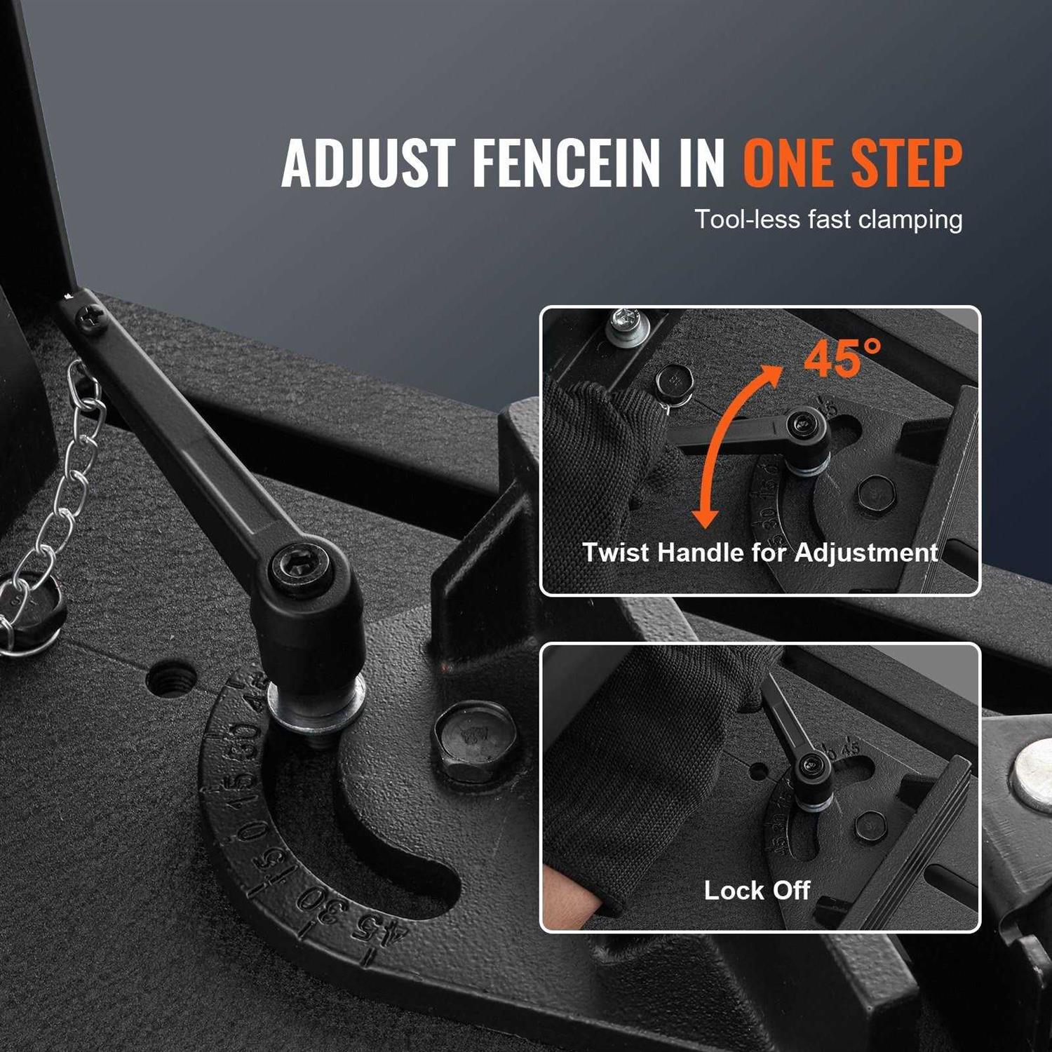 VEVOR Chop Saw 14/355mm Blade Diameter Cut Off Saw 2800W 1200RPM Steel Cutting Machine - Image 4