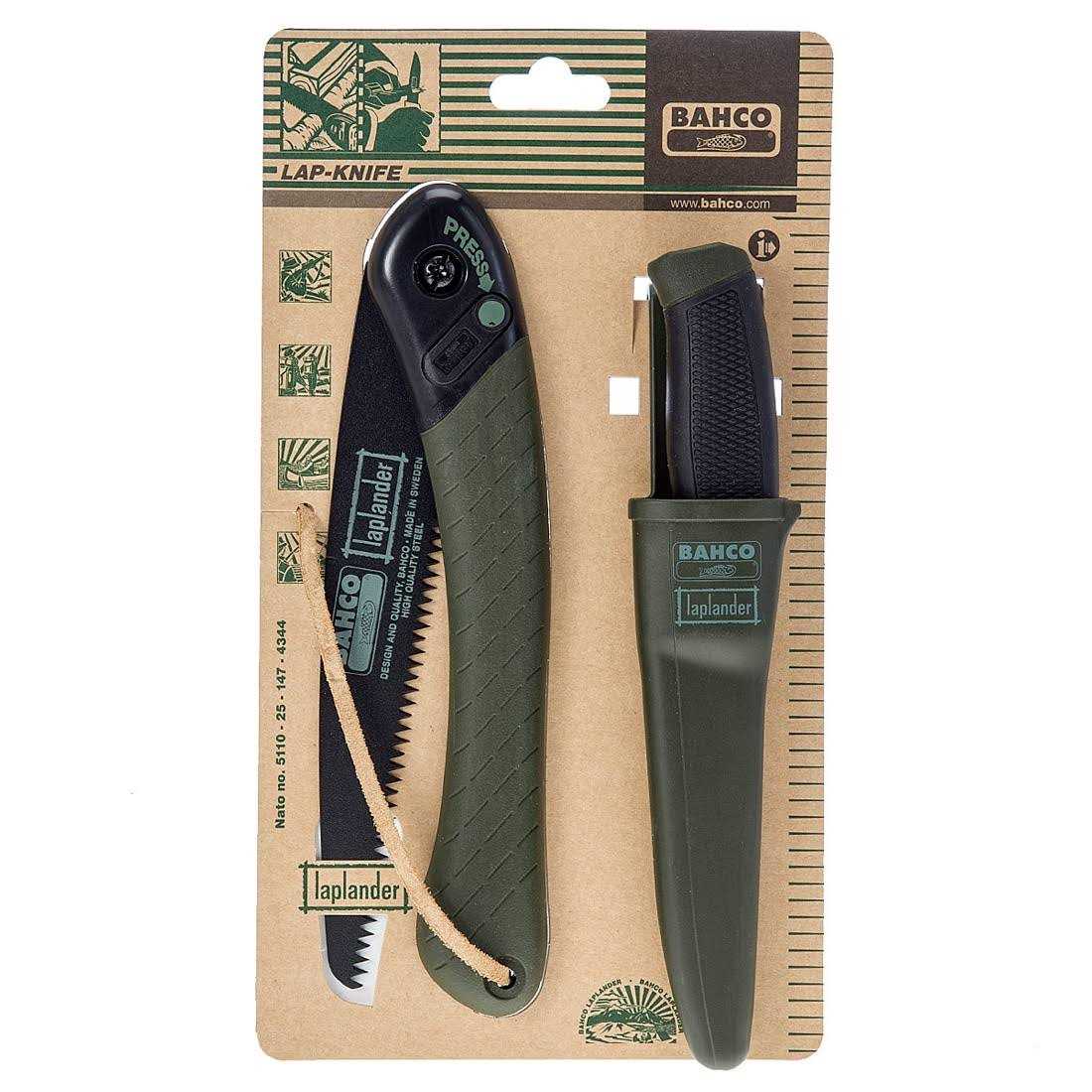 Bahco Laplander Folding Saw and Multipurpose Knife - Image 4