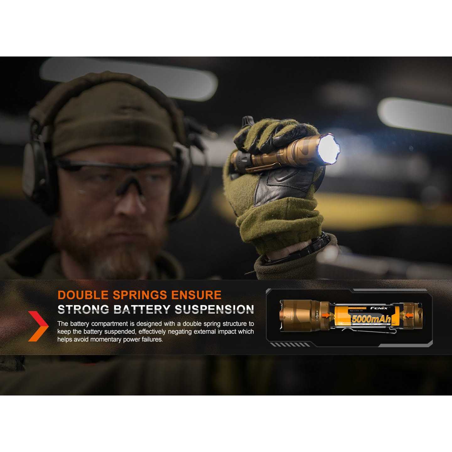 Fenix TK20R UE Tactical LED Flashlight - Image 4