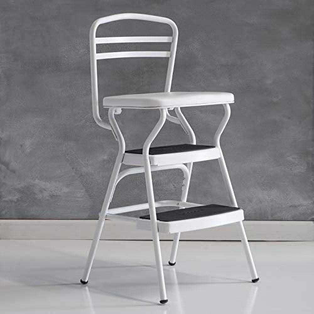 Cosco Retro Counter Chair/Step Stool with Lift-up Seat - Image 3