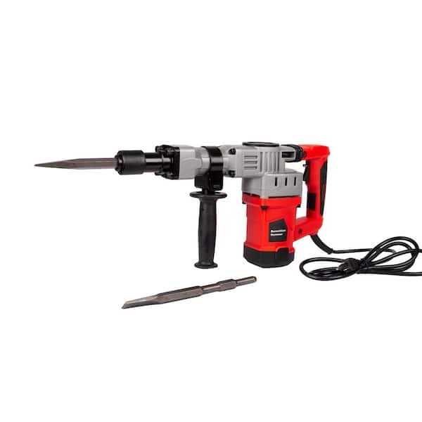 Unbranded 18 in. Corded Demolition Electric Jack Hammer Concrete Drills Breaker Power Tool Trigger Lock with Chisel Bit - Image 4