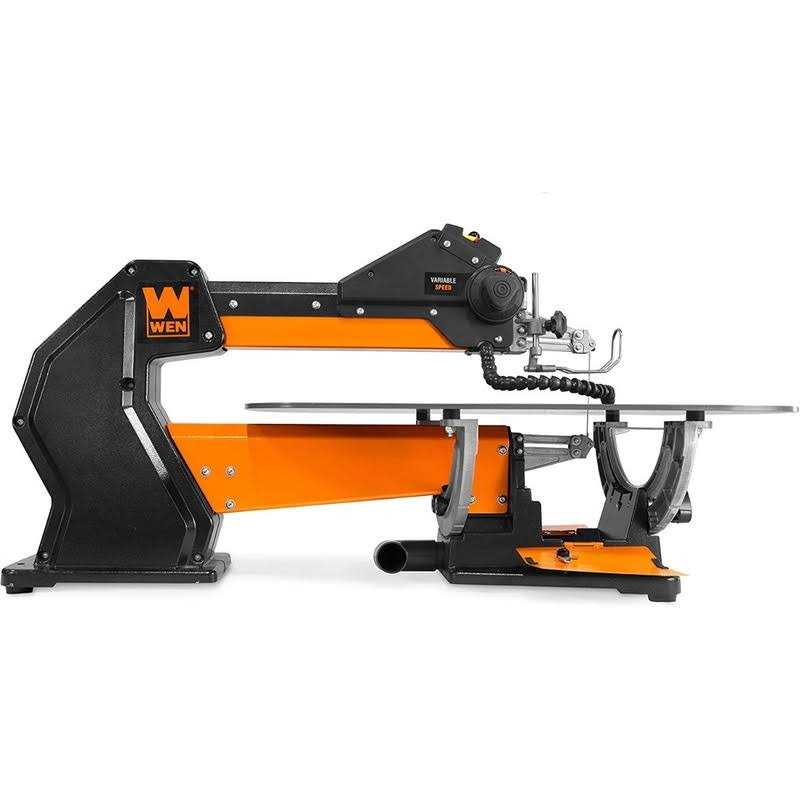WEN 16-inch Variable Speed Scroll Saw with Easy-Access Blade Changes - Image 5