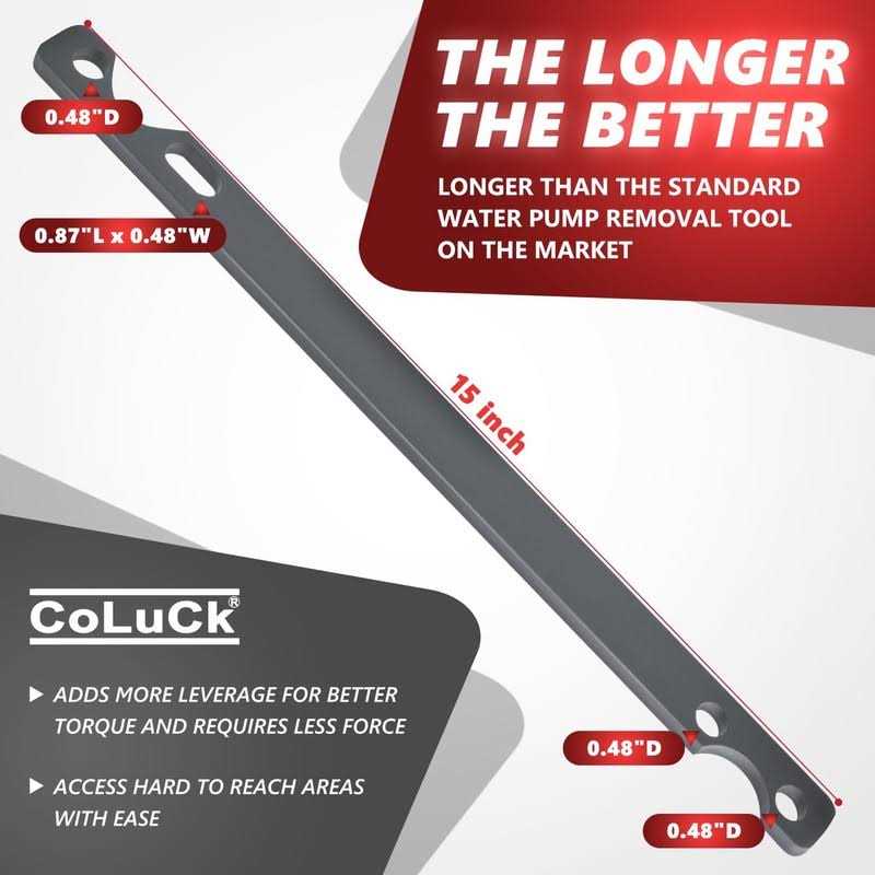 CoLuck Fan Clutch Wrench Set 32mm & 36mm Wrenches Fan Clutch Removal Tool Compatible with BMW - Image 3