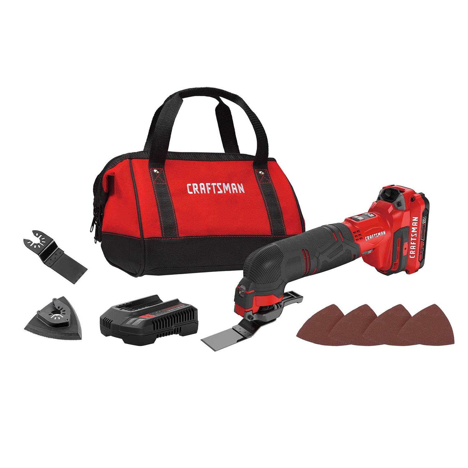 Craftsman V20 Cordless Oscillating Multi-Tool Kit