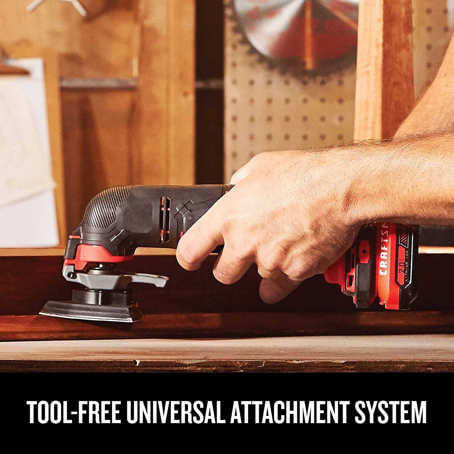 Craftsman V20 Cordless Oscillating Multi-Tool Kit - Image 4
