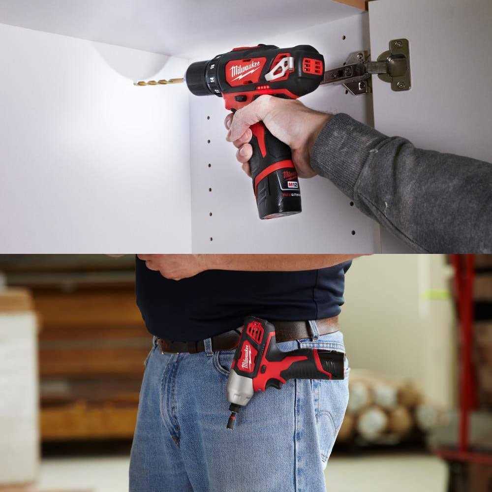 Milwaukee 2498-25 M12 12V Cordless 5-Tool Combo Kit - Image 5