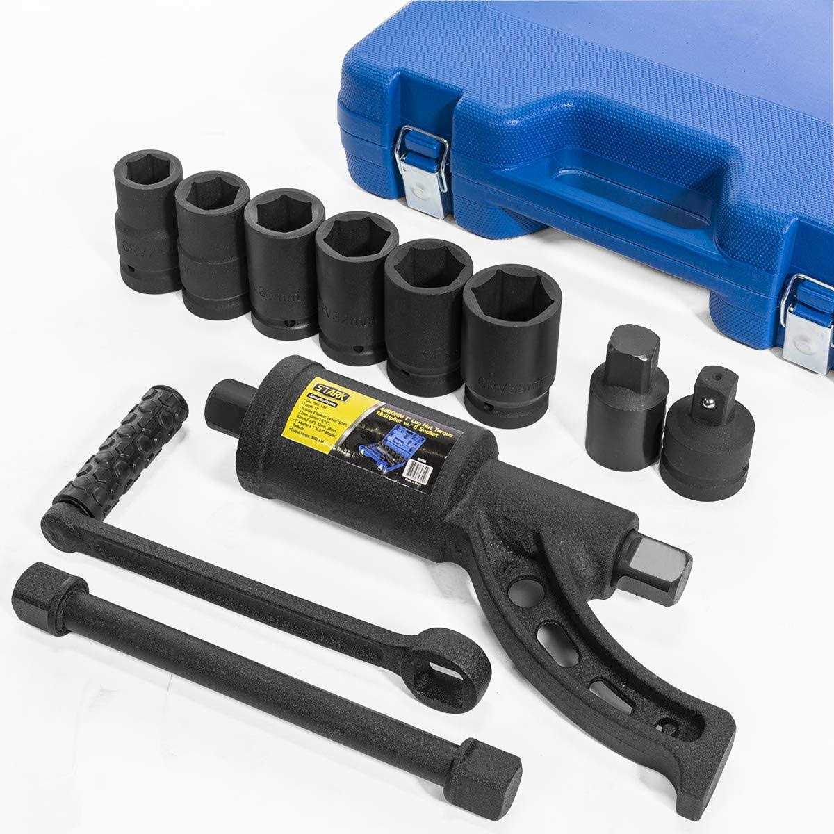 Xtremepowerus Torque Wrench Labor Saving Lug Nut Wrench/Multiplier W/Cr-v Socket - Image 4
