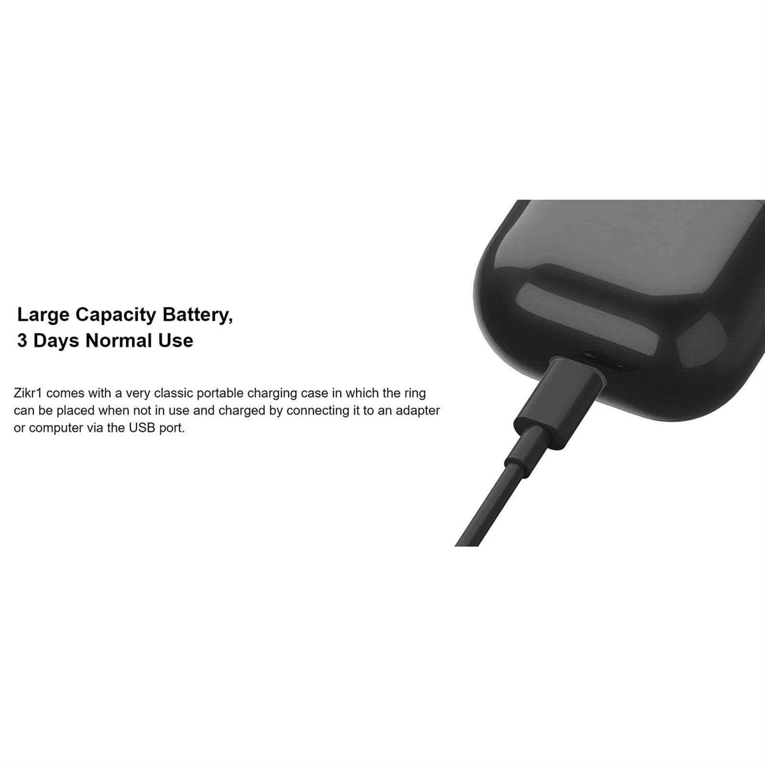 Gentle Smart Rings for Men,Finger Counter Rechargeable LED Finger Tally Counter Digital Electronic Counters Handheld Number Click Counter Electronic - Image 5