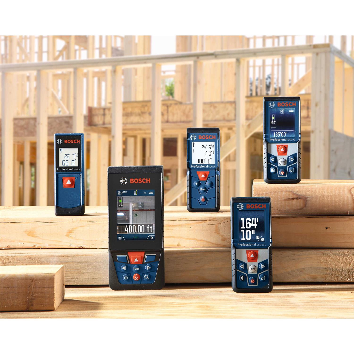 Bosch Blaze Outdoor Laser Measure with Bluetooth Camera - Image 4