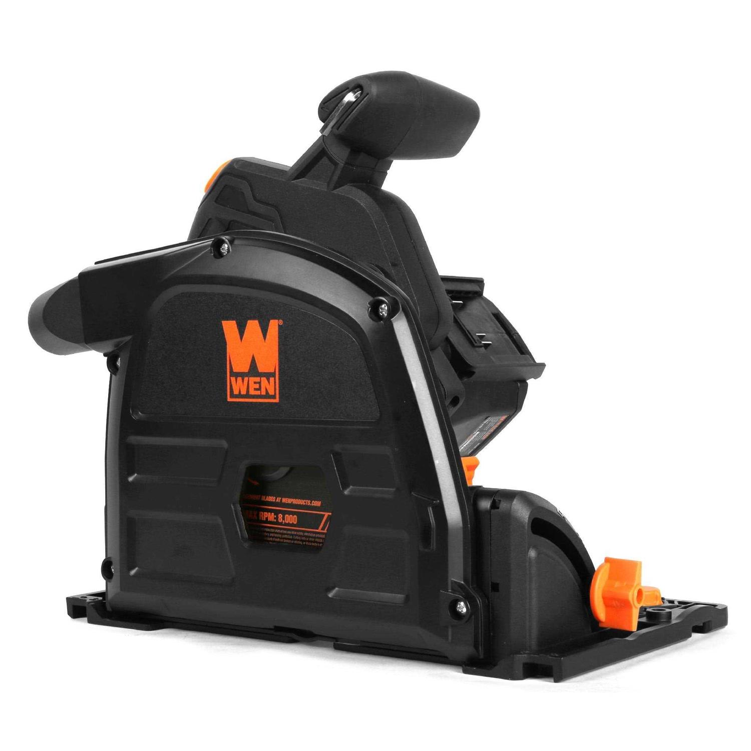 WEN 20-Volt Max 6.5 in. Cordless Brushless Plunge Cut Variable Speed Track Saw