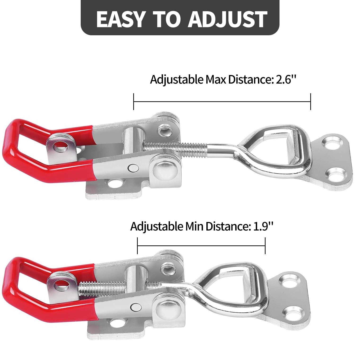 Vicuna R Heavy Duty Toggle Latch Clamp 4002 Adjustable Toggle Clamp L - Image 4