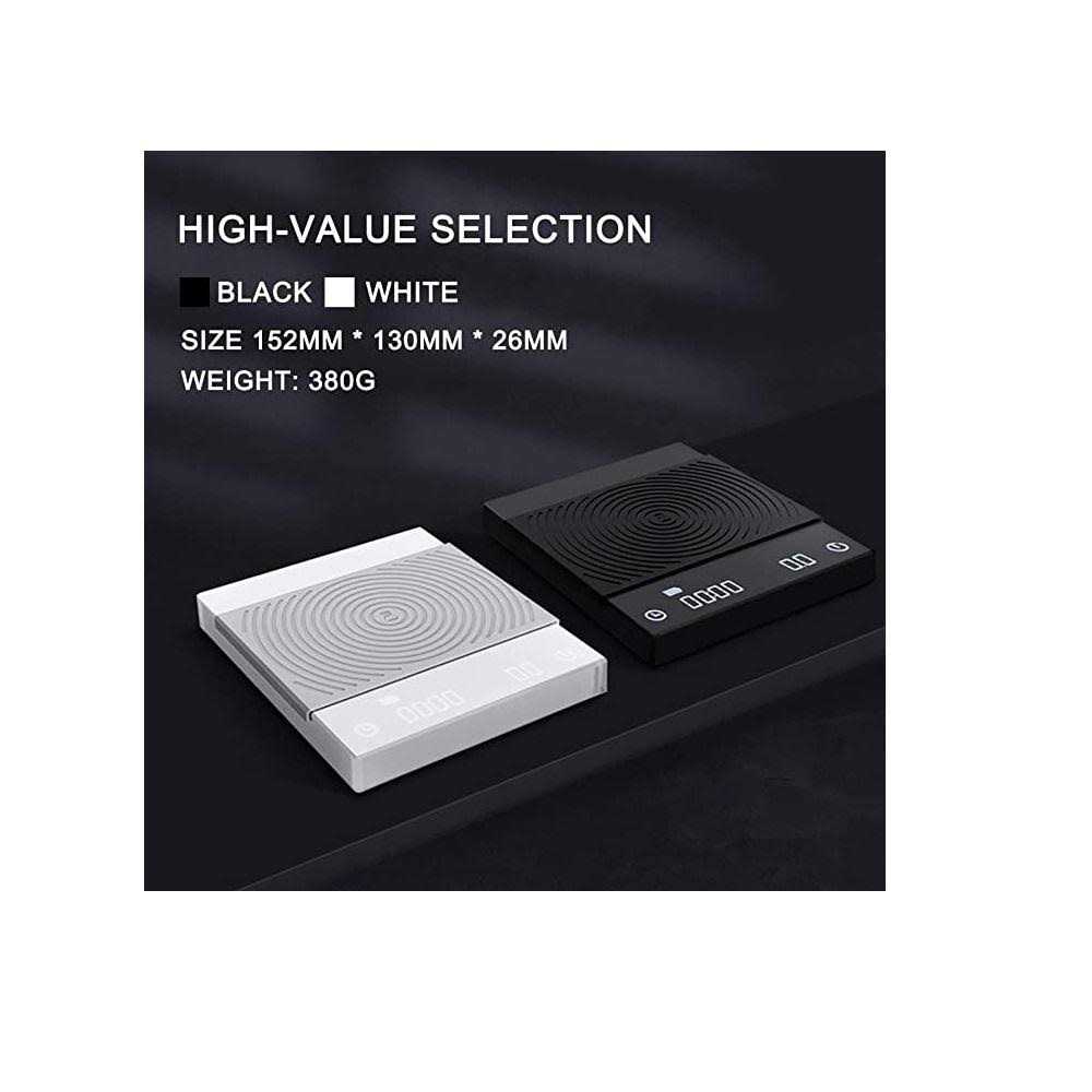 TIMEMORE Coffee Scale Espresso Scale,Weigh Digital Coffee Scale with Timer,2000 Grams - Image 3