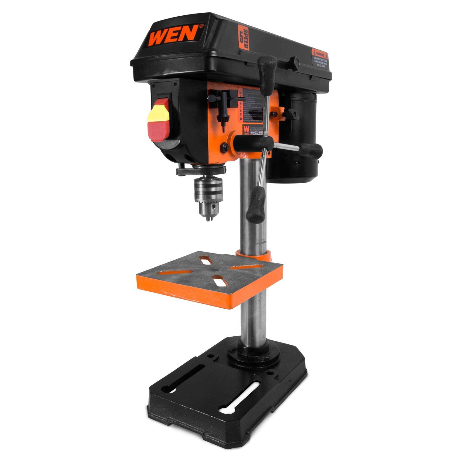 WEN 2.3-Amp 8-Inch 5-Speed Cast Iron Benchtop Drill Press