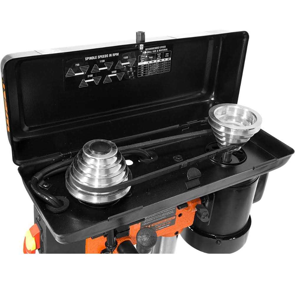 WEN 2.3-Amp 8-Inch 5-Speed Cast Iron Benchtop Drill Press - Image 3
