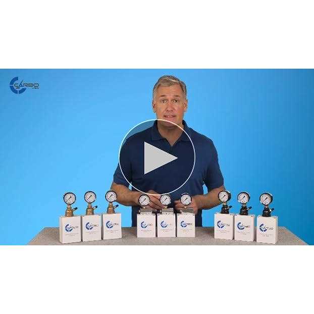 Carbo Usa Gas Test Pressure Gauge 15 Pound 15 PSI / 100 kPa - Image 5