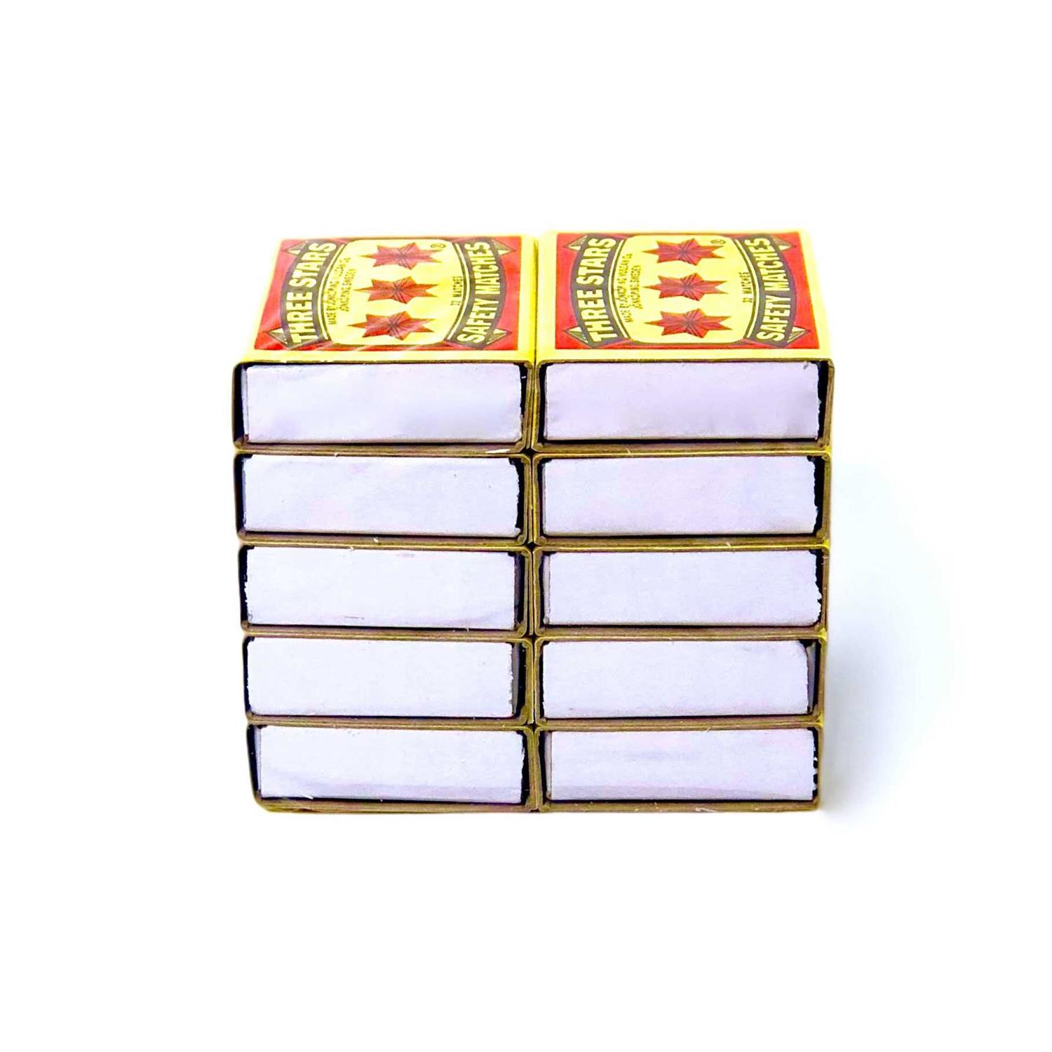 Swedish Match Three Stars Safety Matches - Image 3