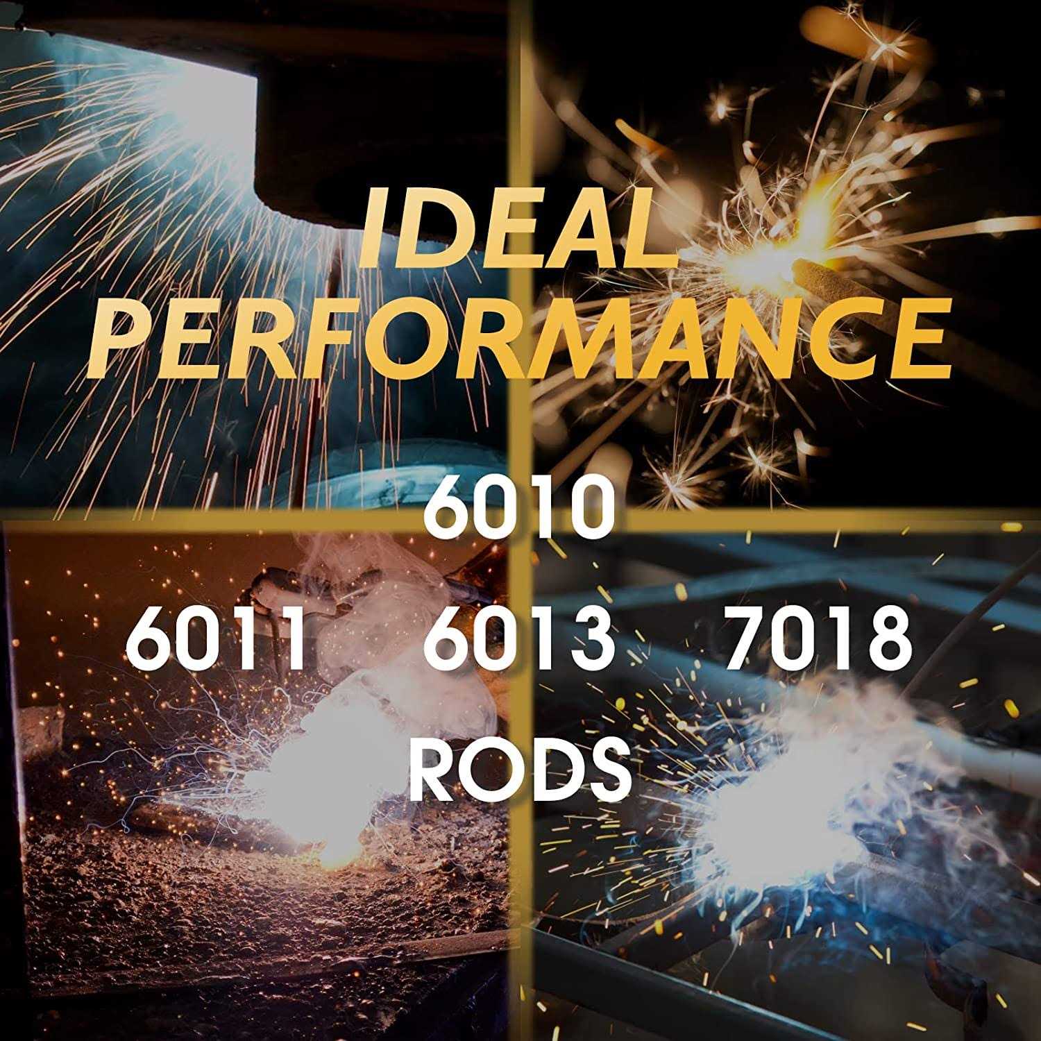 TOOLIOM 135A 110V/220V Stick Welder MMA Arc Welder Machine DC Inverter Welder with Digital Display Portable Welding Machine - Image 5