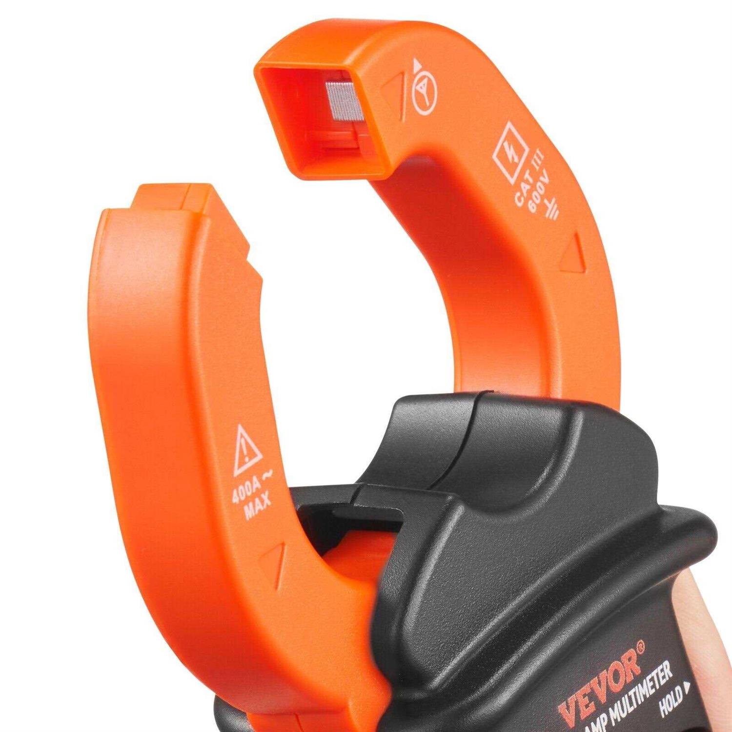 VEVOR Digital Clamp Meter Multimeter True RMS AC DC Volt Amp NCV Measurement - Image 3