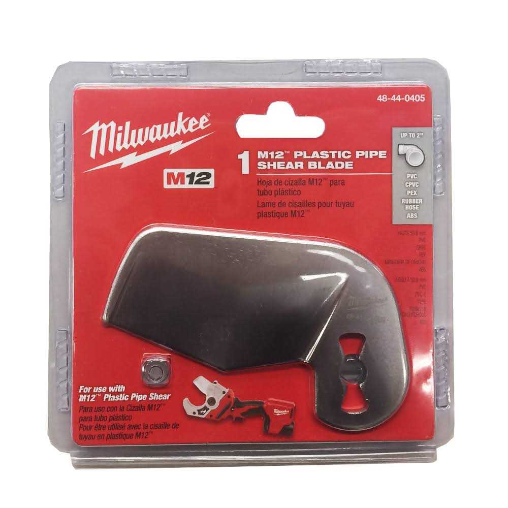 48-44-0405 Milwaukee M12 Plastic Pipe Shear Blade - Image 3