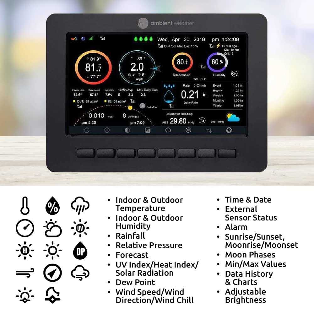Ambient Weather WS-2000 Smart Weather Station with WiFi Remote Monitoring and Alerts - Image 2