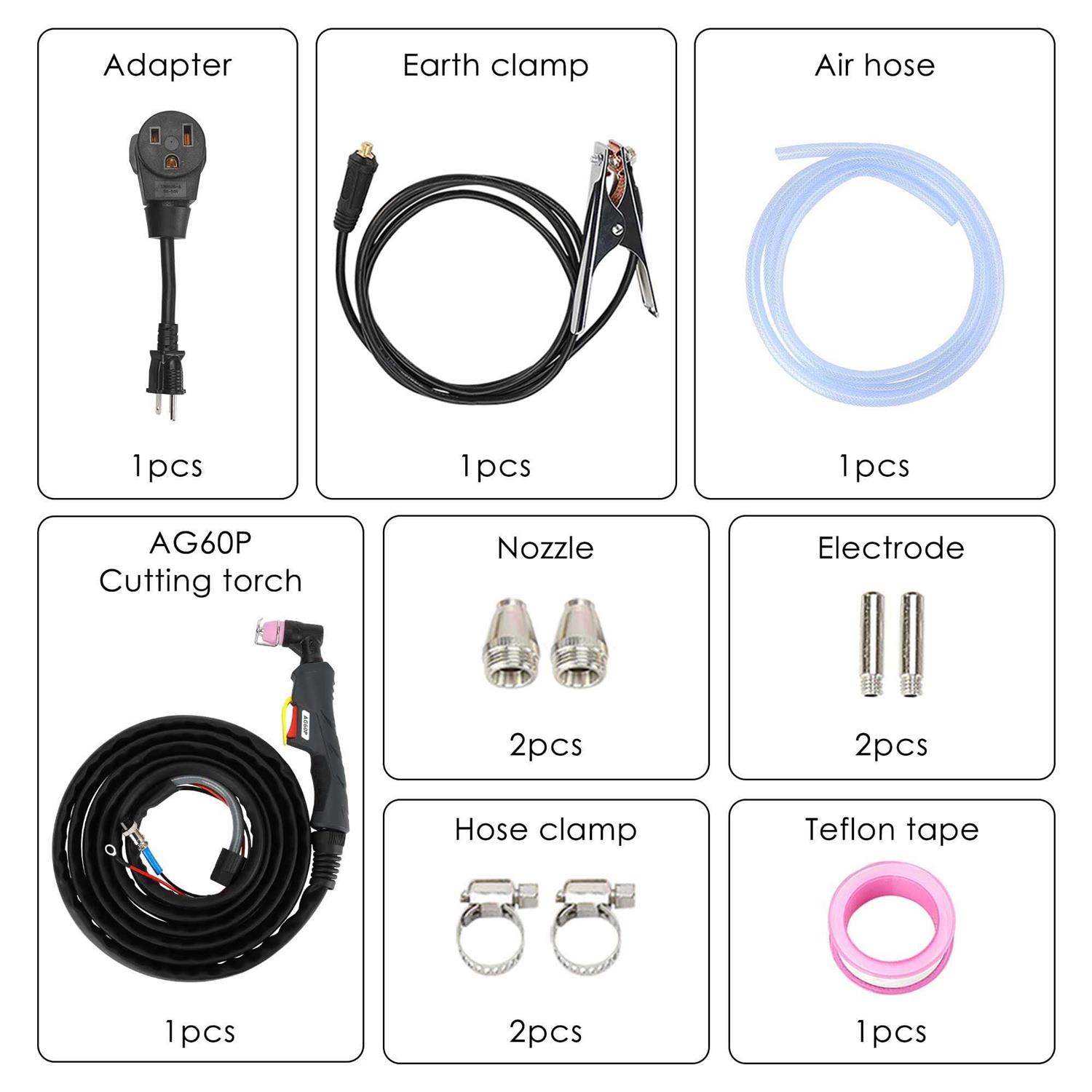 bestarc Plasma Cutter Pilot Arc BTC500DP 7th Generation 50Amps Screen Display Dual Voltage 110/220V Digital Plasma Cutting Machine - Image 4