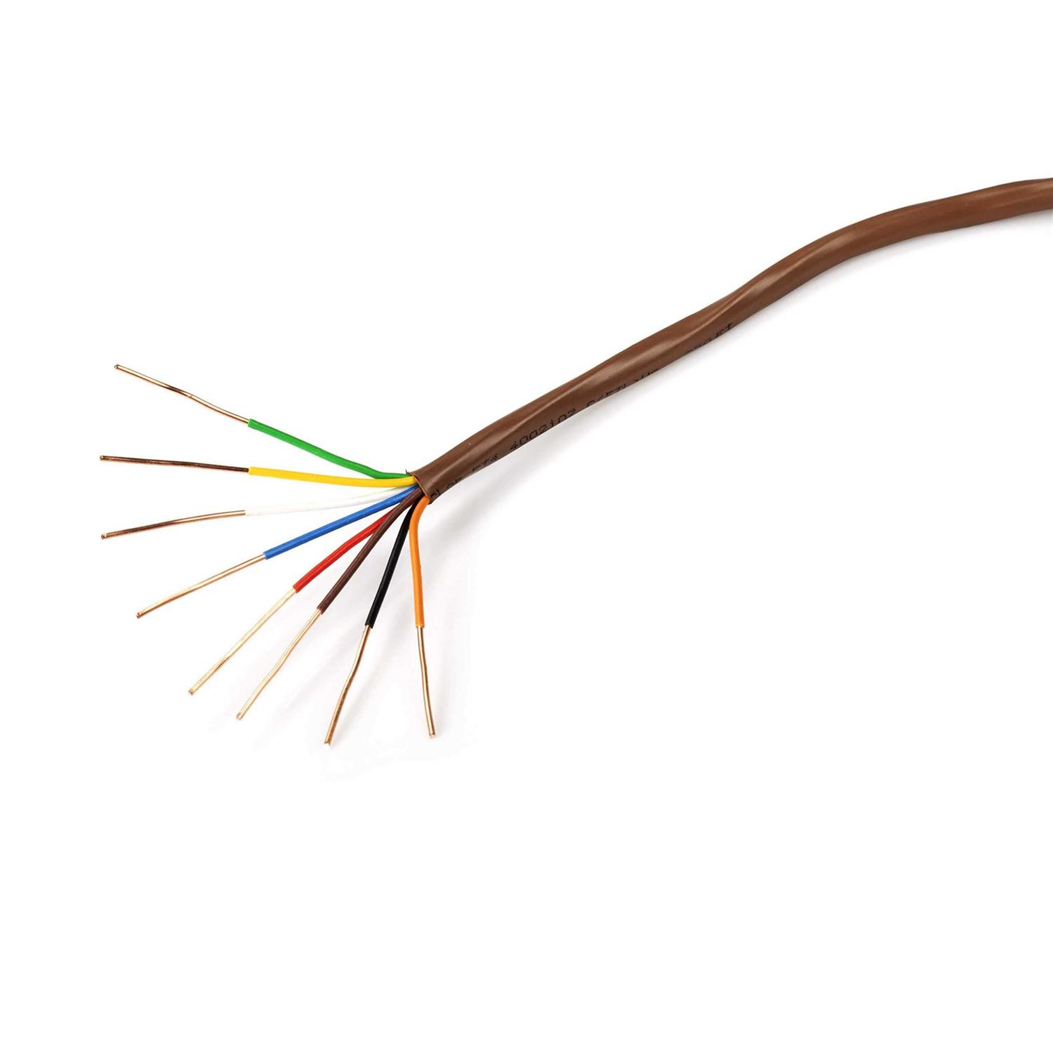 The Cimple CO Thermostat Wire 18/5 Brown Solid Copper 18 Gauge - Image 4