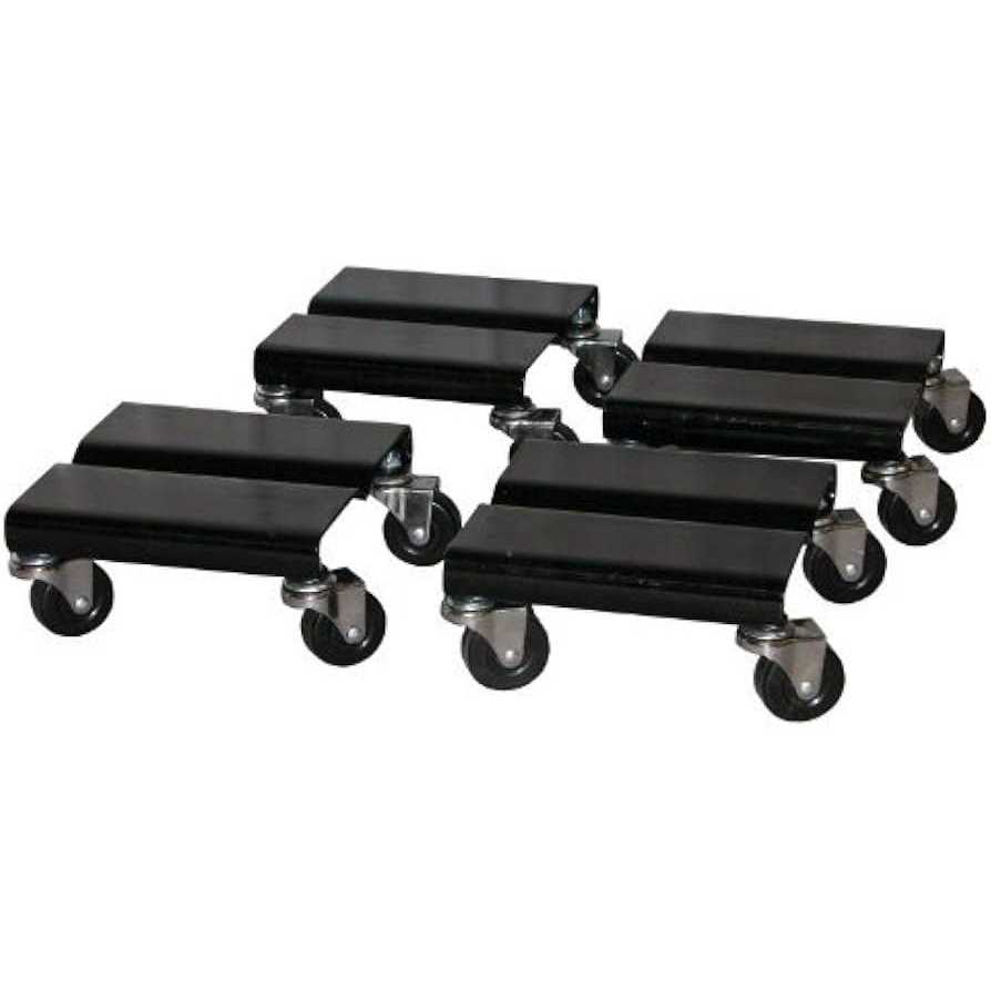 Vestil SDOL-2 Steel Dolly Set 500 lbs Capacity - Image 2
